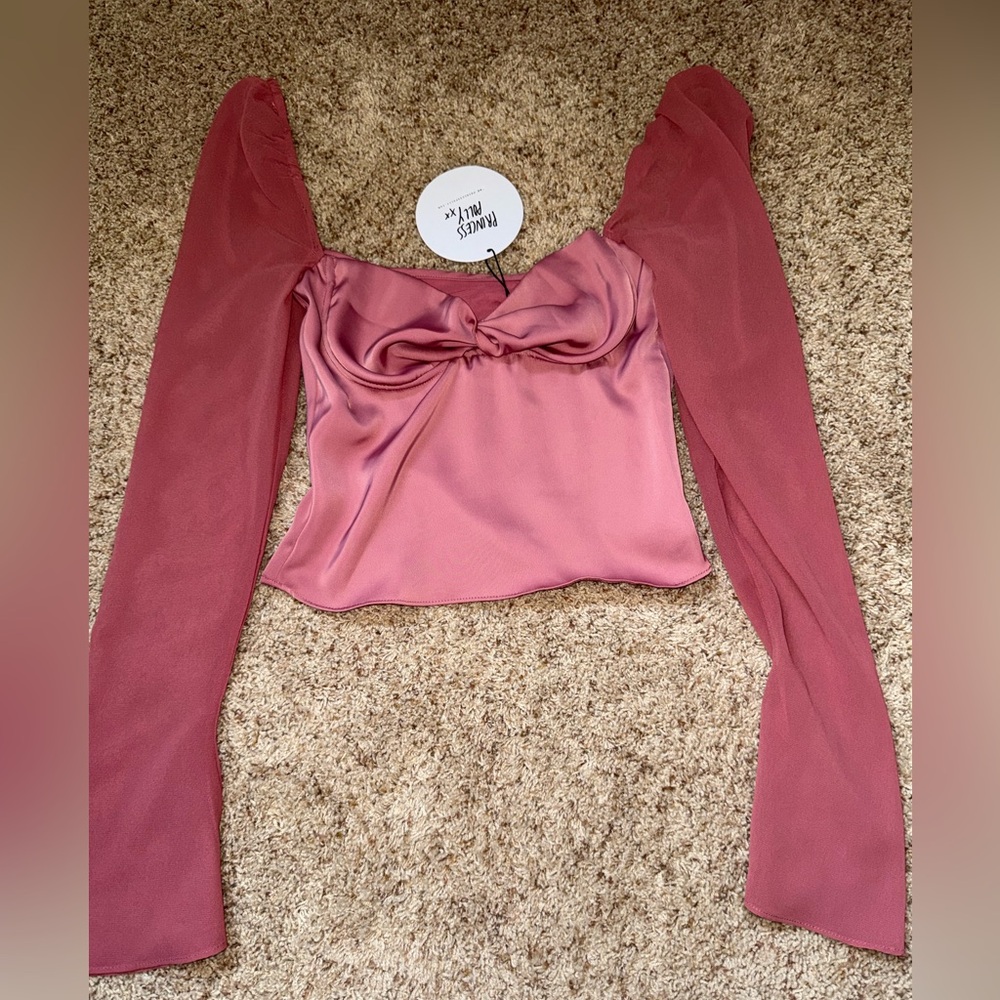Princess Polly Rosy Long sleeve top